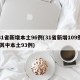 31省新增本土96例(31省新增109例 其中本土93例)