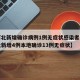 【河北新增确诊病例1例无症状感染者2例,河北新增4例本地确诊13例无症状】