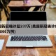 美国新冠确诊超237万(美国新冠确诊病例超2806万例)